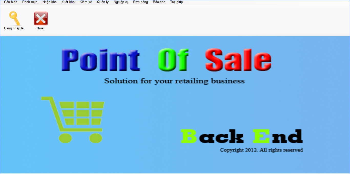Phần mềm quản lý bán lẻ