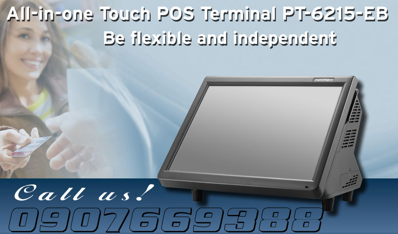 Máy Bán Hàng Pos Partner Tech PT-6215